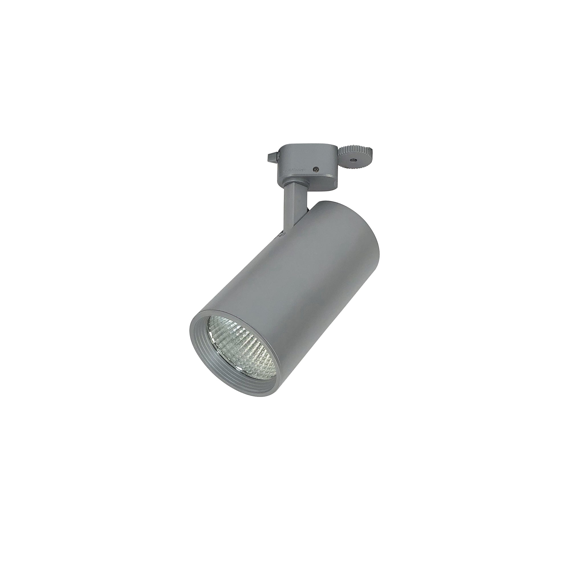 Nora NTE-85518F35S Jason LED Track Head, Cylinder, 18W, 35K, 80+ CRI, Flood, Silver