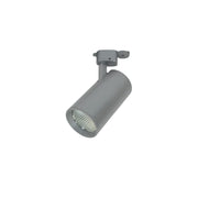 Nora NTE-85518S35S Jason LED Track Head, Cylinder, 18W, 35K, 80+ CRI, Spot, Silver