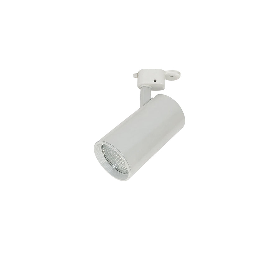 Nora NTE-85518F930W Jason LED Track Head, Cylinder, 1400lm, 18W, 30K, 90+ CRI, Flood, White