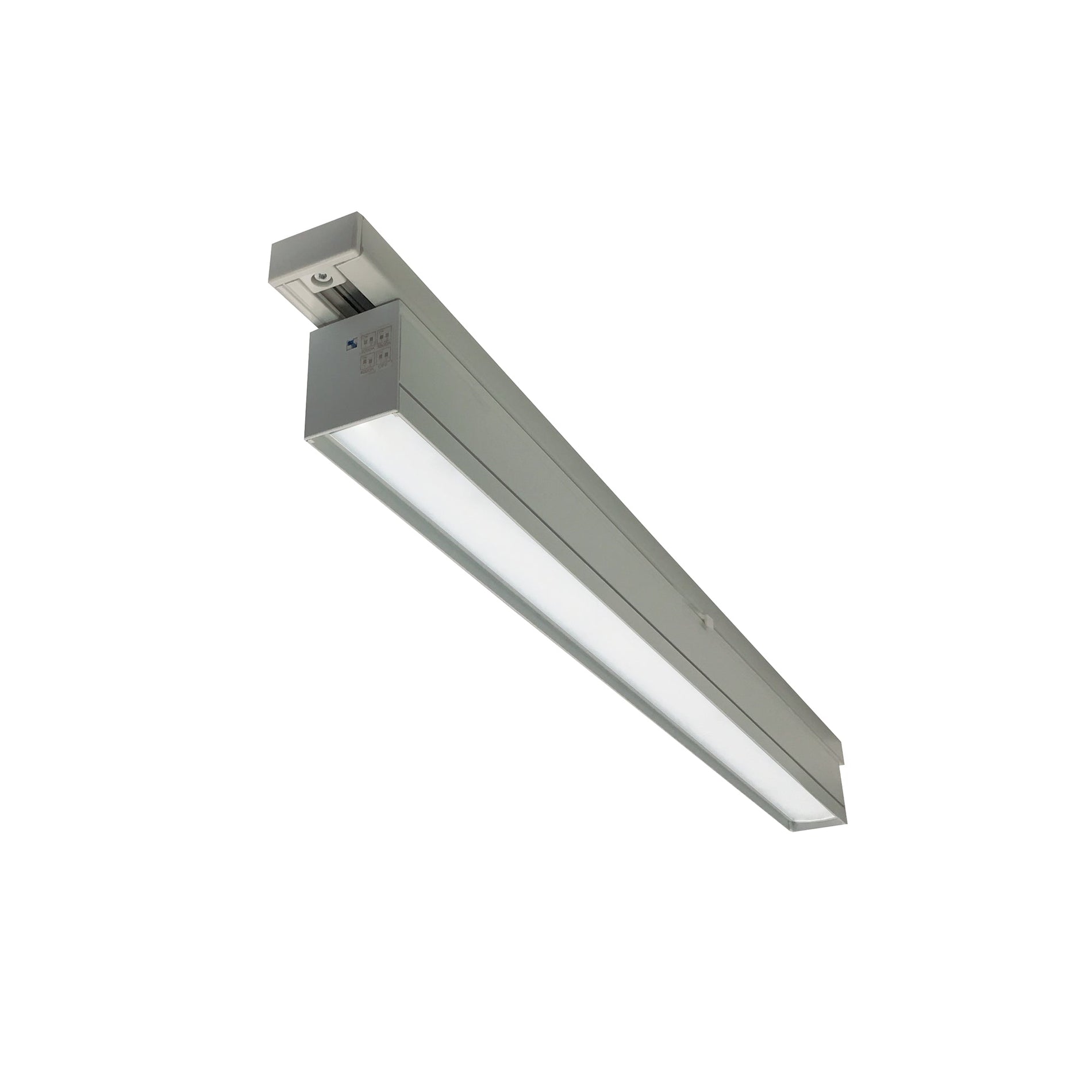 Nora NTE-LIN2TWS 2-ft T-Line Linear LED Track Head w/ Selectable CCT, 1600lm / 20W, Silver