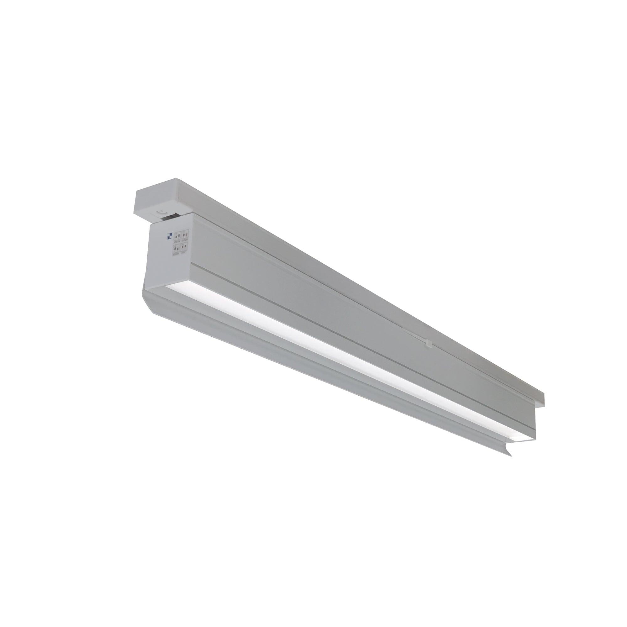 Nora NTE-LIN2VISS 2-ft Visor for T-Line Linear LED Track Head, Silver