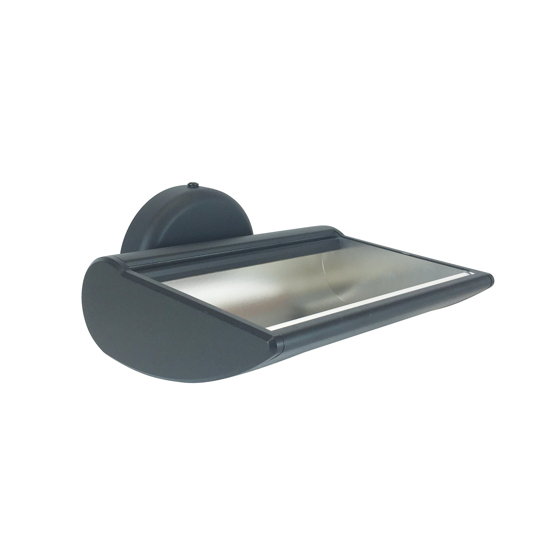 Nora NTEC-88031540B 8 inch Dipper Canopy Mount LED Track Head, 1000lm, 15W, 4000K, 90+ CRI, Black