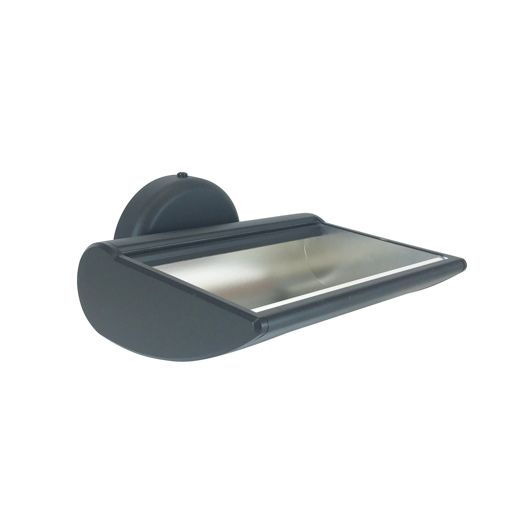 Nora NTEC-88031540B 8 inch Dipper Canopy Mount LED Track Head, 1000lm, 15W, 4000K, 90+ CRI, Black