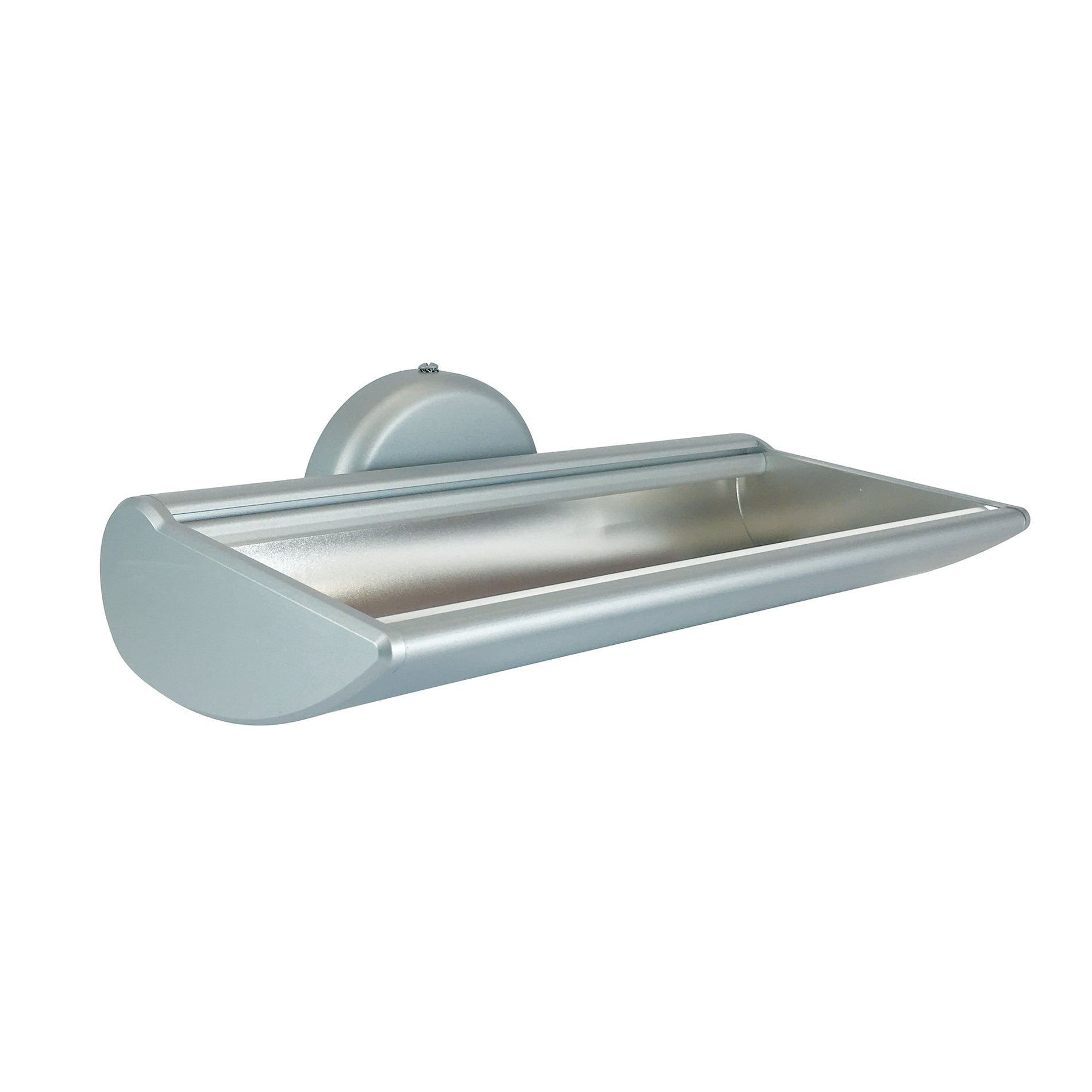 Nora NTEC-88033030S 12 inch Dipper Canopy Mount LED Track Head, 2300lm, 30W, 3000K, 90+ CRI, Silver