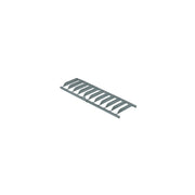Nora NTEL-8903S Louver for 12 inch T-Wash LED Track, Silver