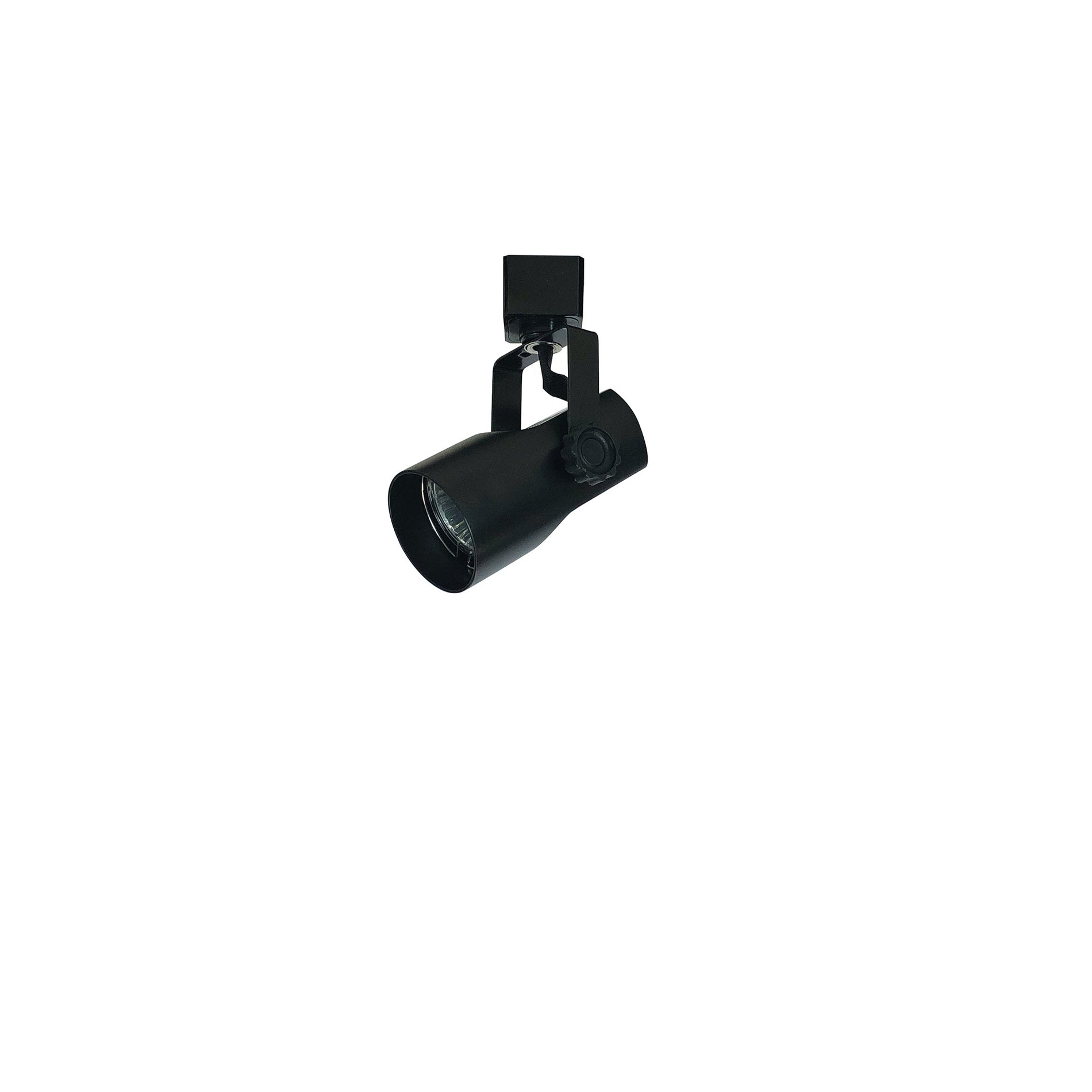 Nora NTH-695B/J Telescope Track Head, Line Voltage, MR16 GU10, J-style, Black