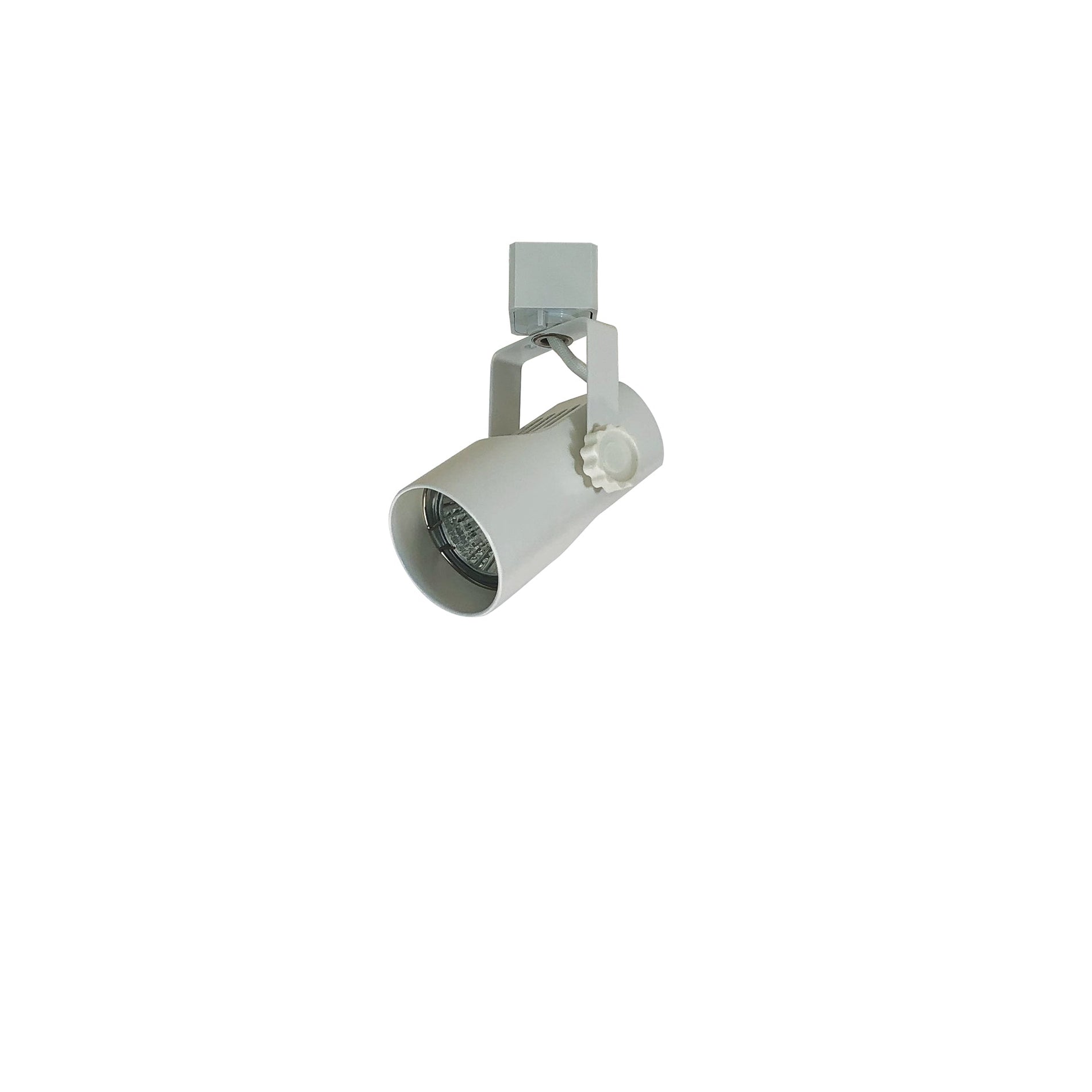 Nora NTH-695W/L Telescope Track Head, Line Voltage, MR16 GU10,  L-style, White