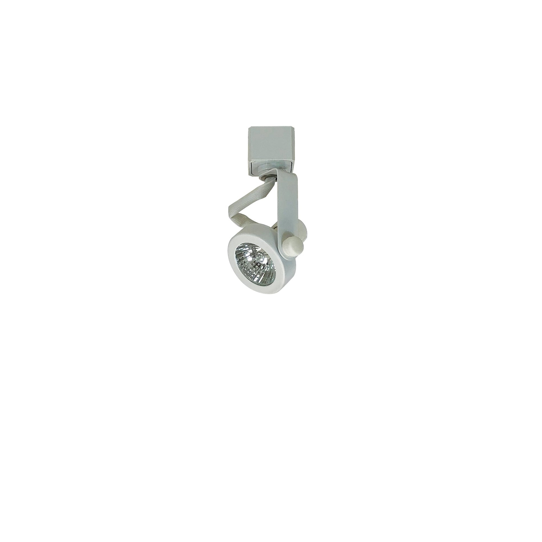 Nora NTH-697W/L Gimbal Ring Track Head, Line Voltage, MR16 GU10, L-style, White