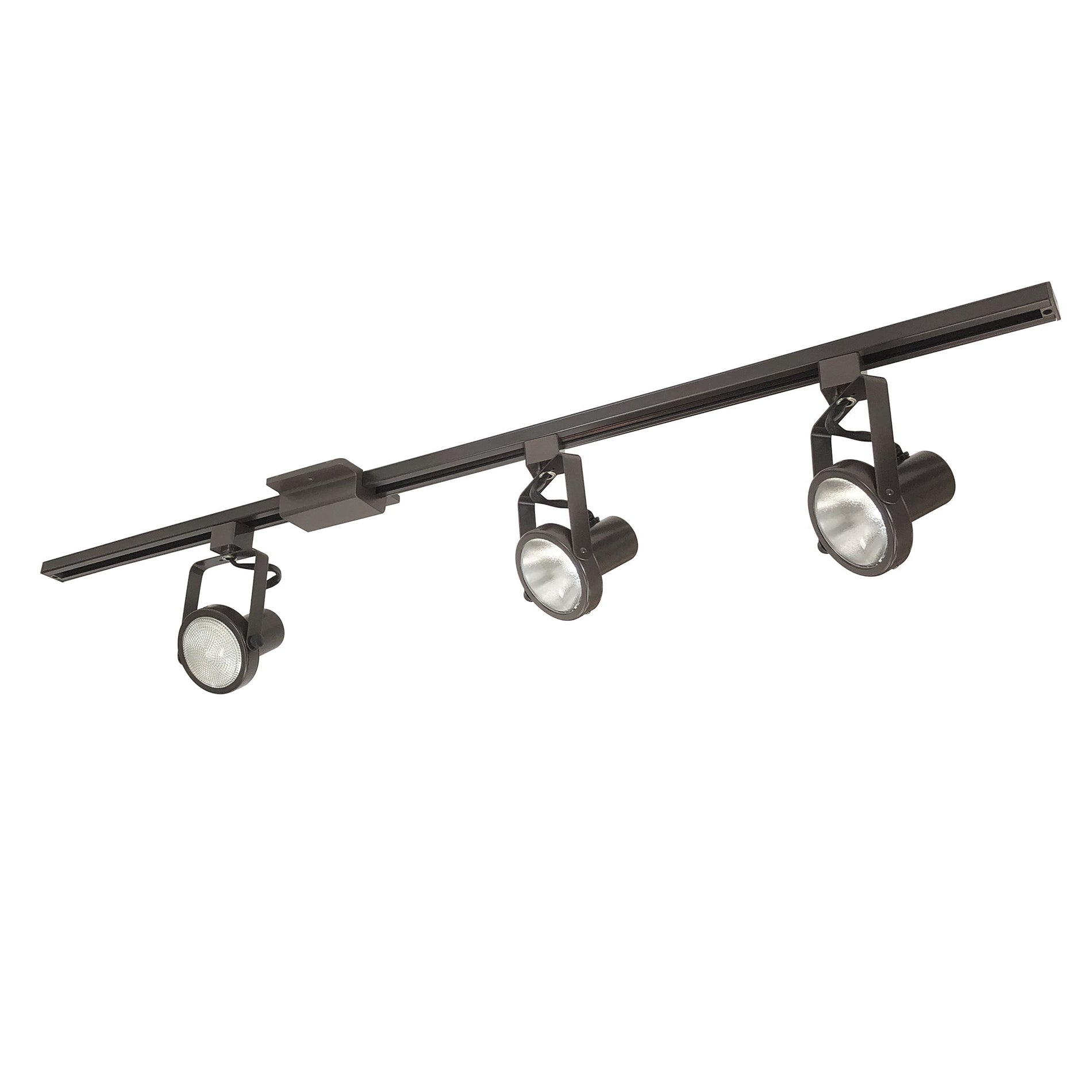 Nora NTL-181BZ 3-ft Track Pack with (3) Gimbal Ring MR16 Track Heads, Bronze
