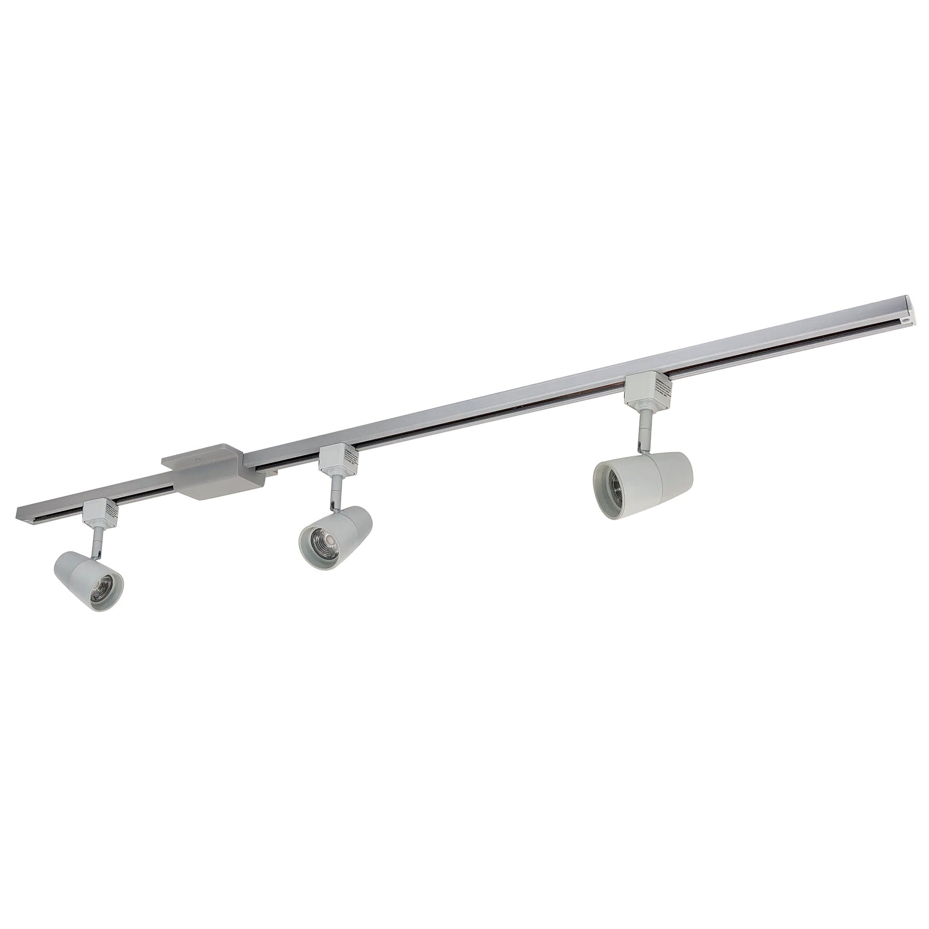 Nora NTLE-870935S 4-ft Track Pack with (3) MAC 800lm LED Track Heads, 3500K, Silver Finish