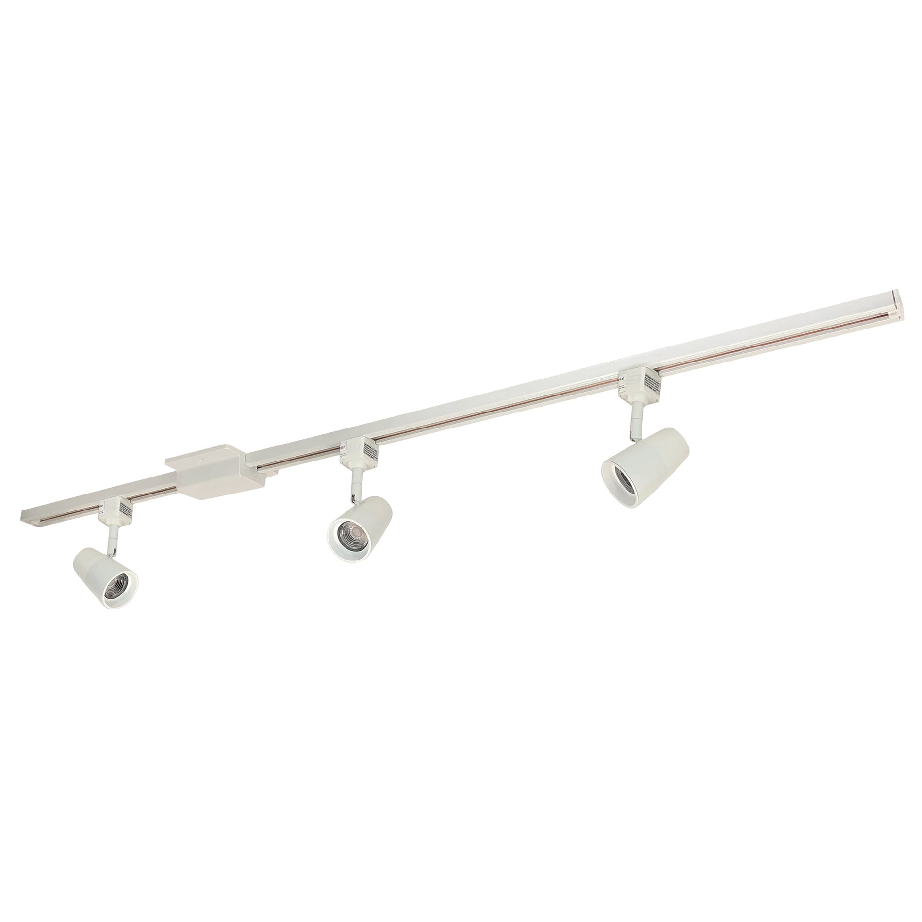 Nora NTLE-870935W 4-ft Track Pack with (3) MAC 800lm LED Track Heads, 3500K, White Finish