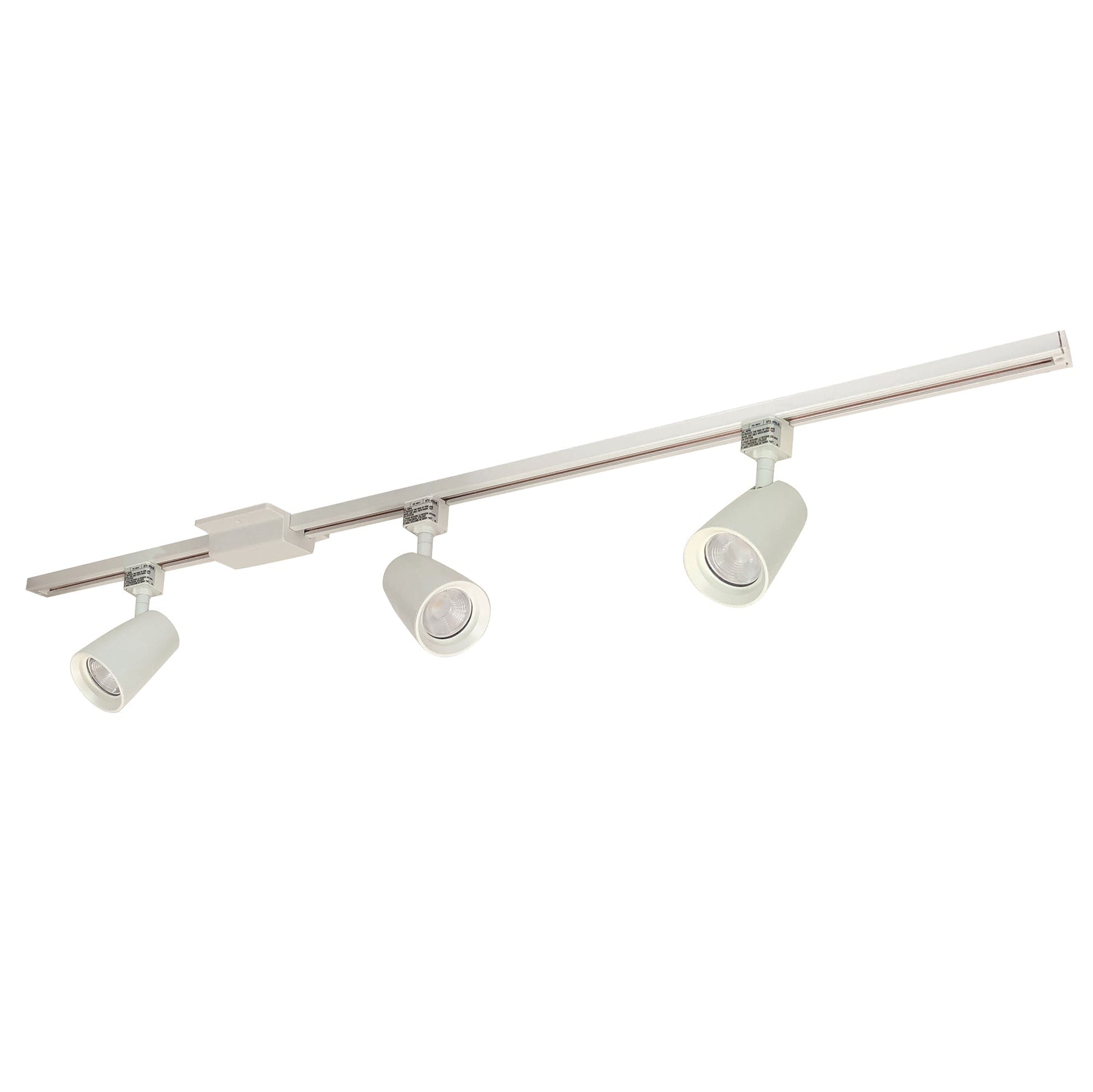 Nora NTLE-865940SW 4-ft Track Pack with (3) MAX 2450lm 4000K Spot Optic LED Track Heads, White