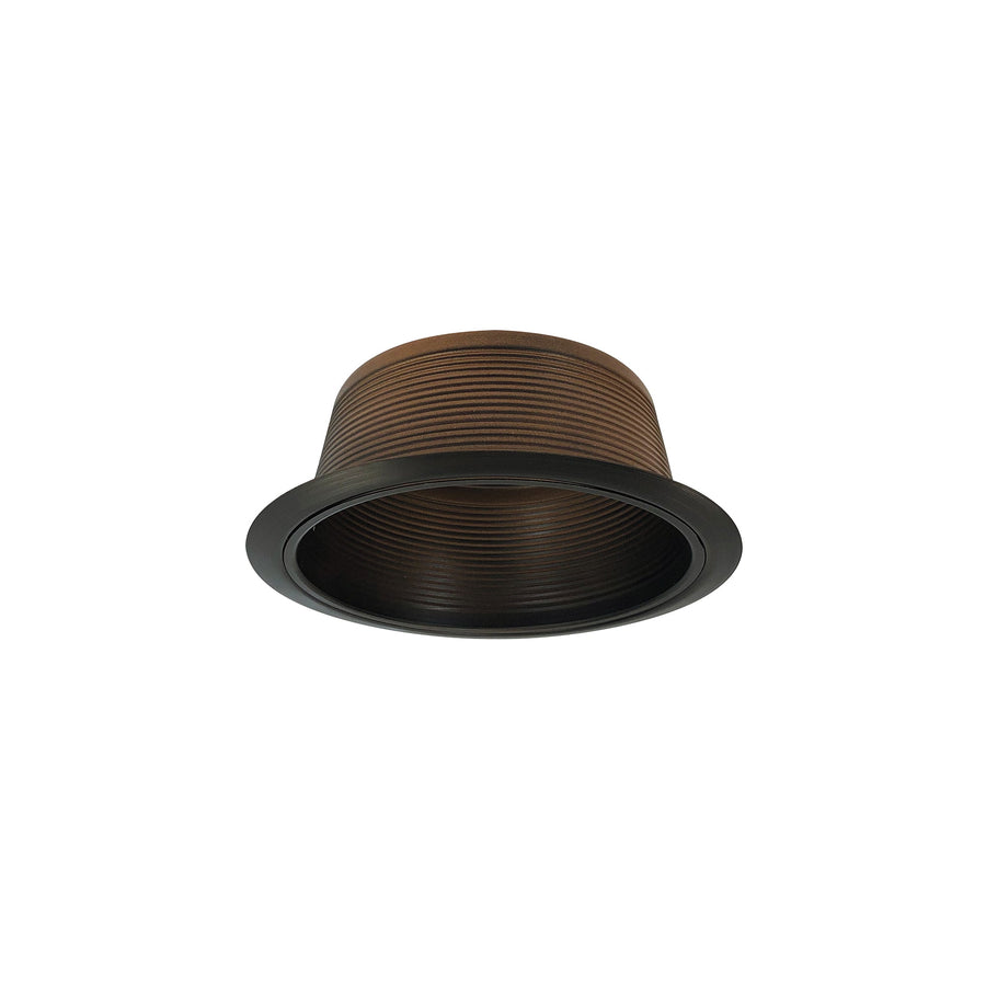 Nora NTM-41BZ 6 inch Stepped Baffle w/ Plastic Ring, Bronze