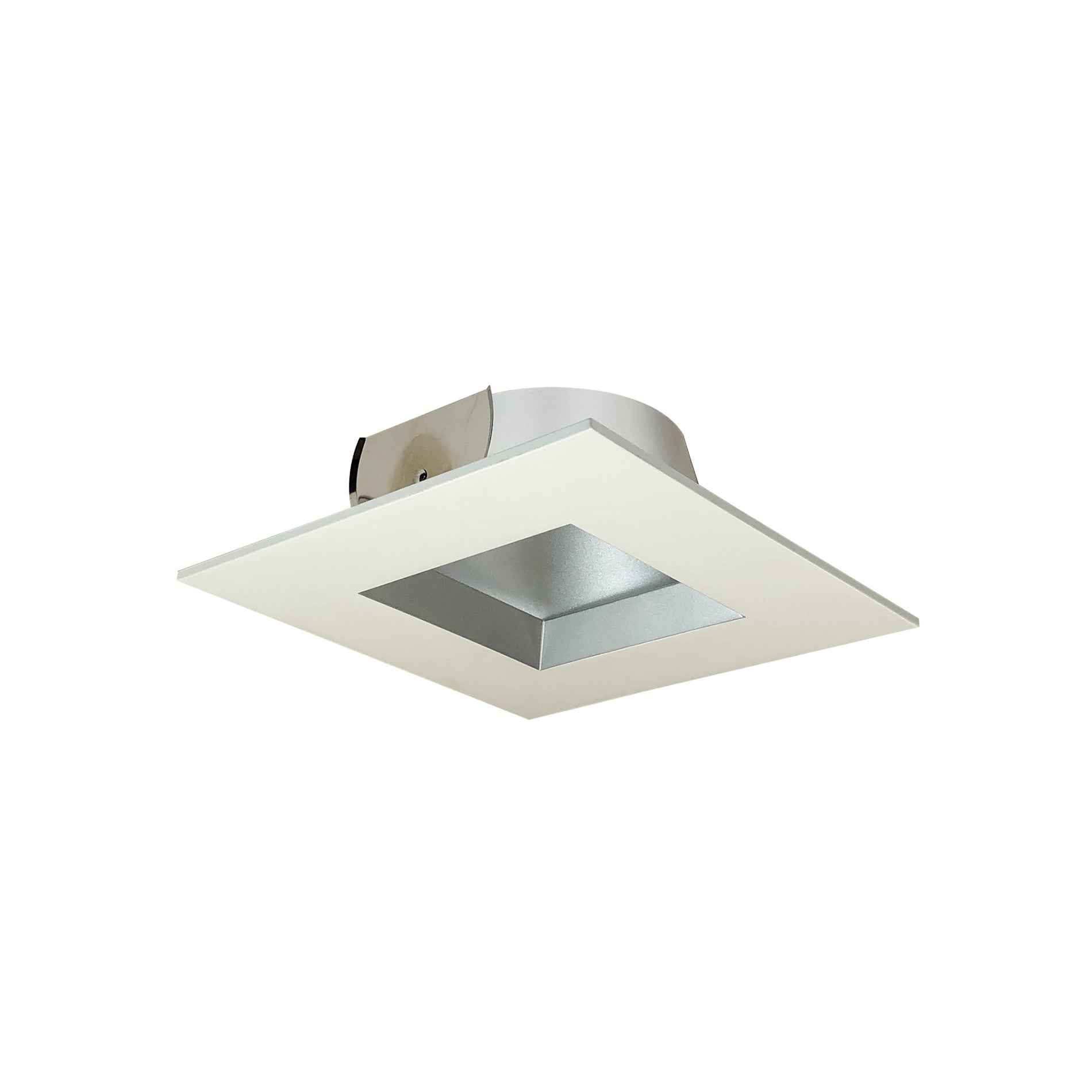 Nora NTM-6857HZHZW 6 inch Square Regressed Reflector Trim, Haze/White