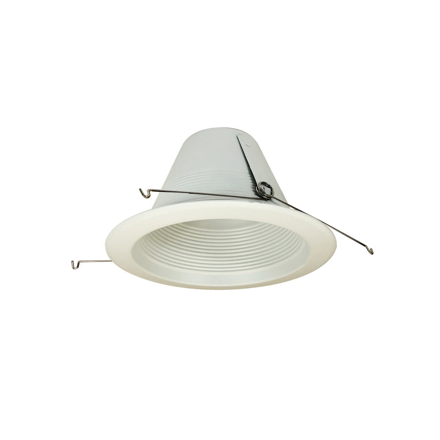 Nora NTM-716WAL 6 inch Airtight Aluminumminum Shallow Baffle Cone, White