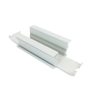 Nora NTRT-10W Straight Connector for Recessed Track, 1 or 2 Circuit Track, White