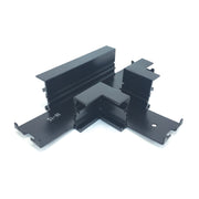 Nora NTRT-14B T Connector for Recessed Track, 1 or 2 Circuit Track, Black