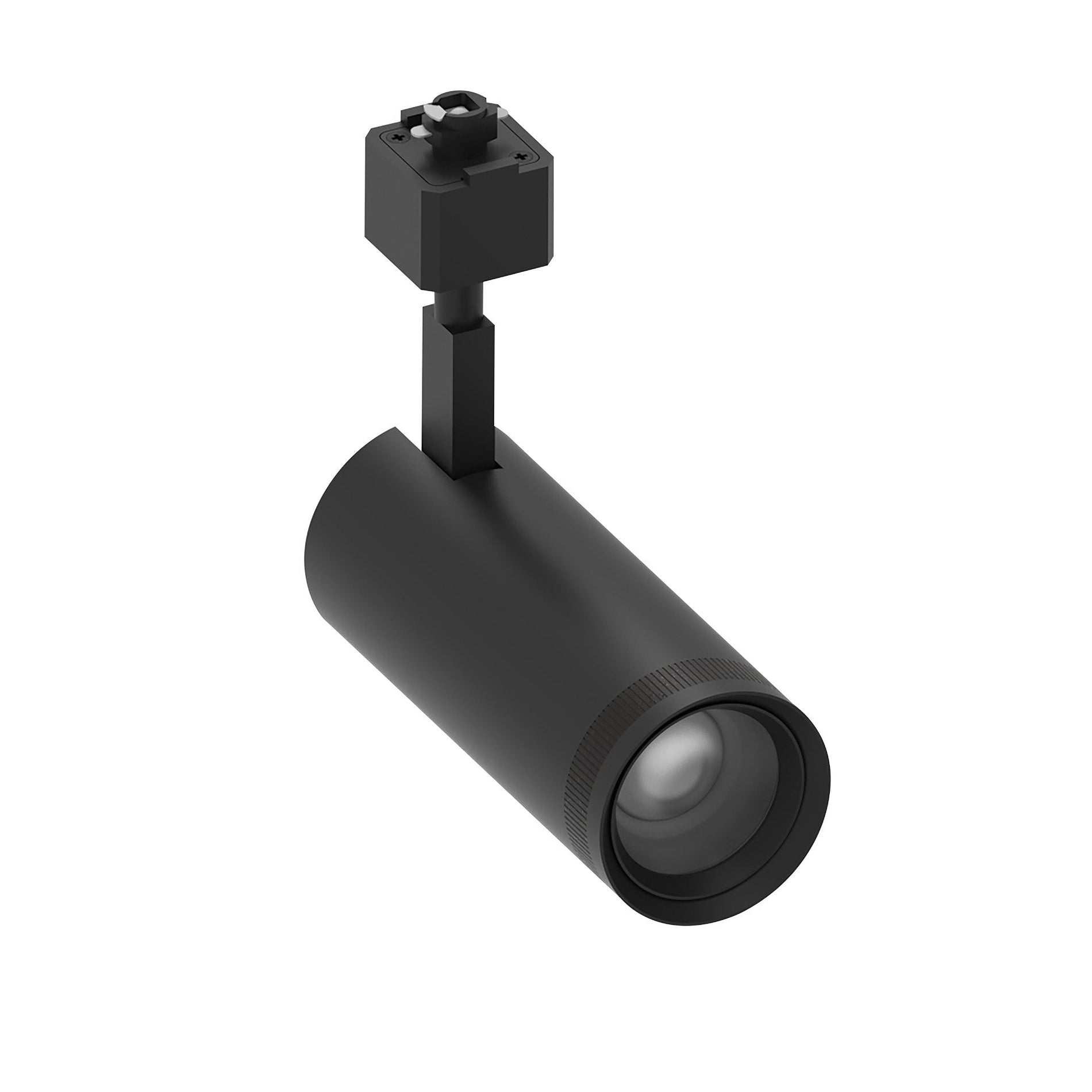 Nora NTZ-L1TWB Zoomable Track Light with Selectable CCT, 20W / 1550lm, Adjustable Beam Angle, Black finish