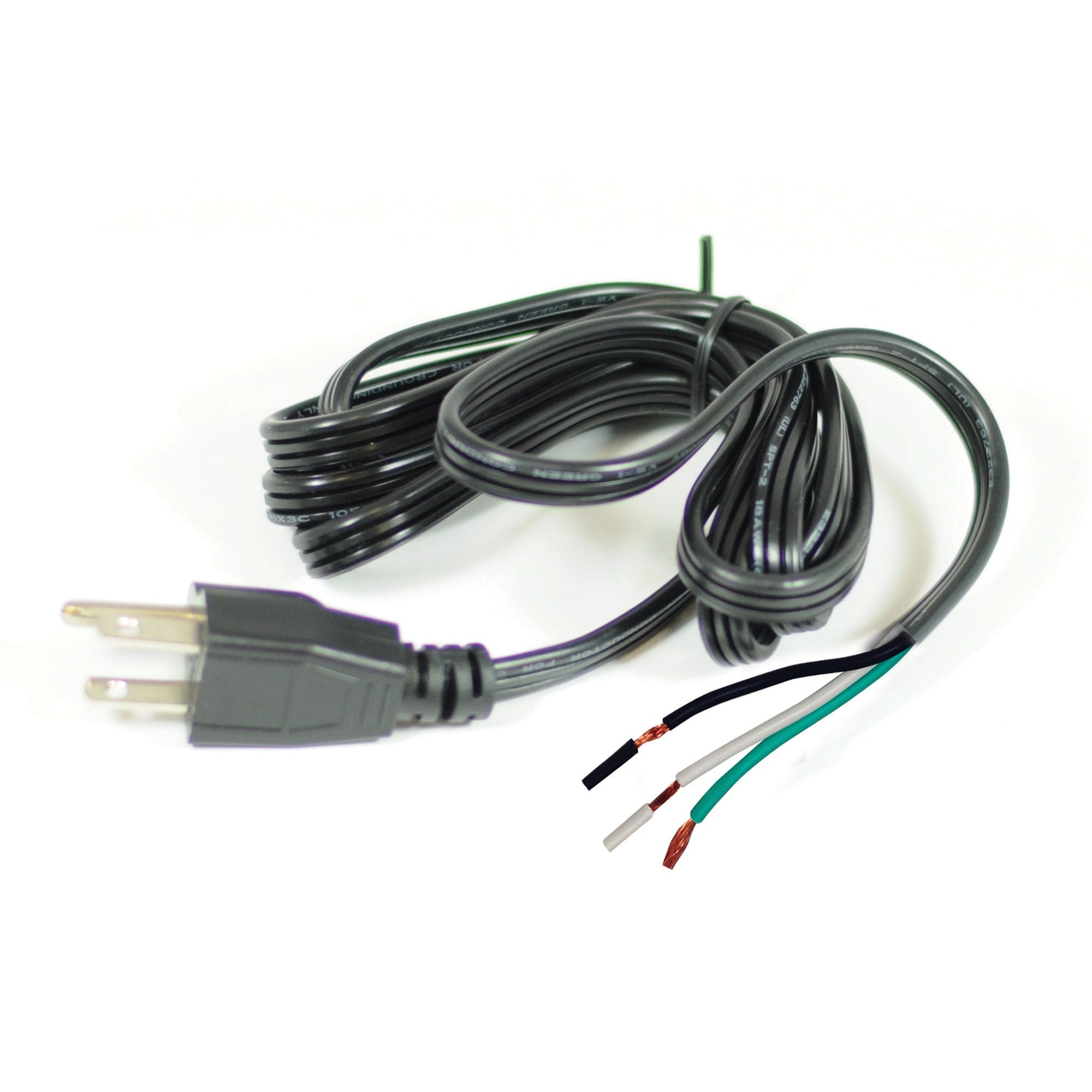 Nora NUA-804B 72 inch Hardwire Power Cord for NUD-88 & NUDTW-88, Black Finish