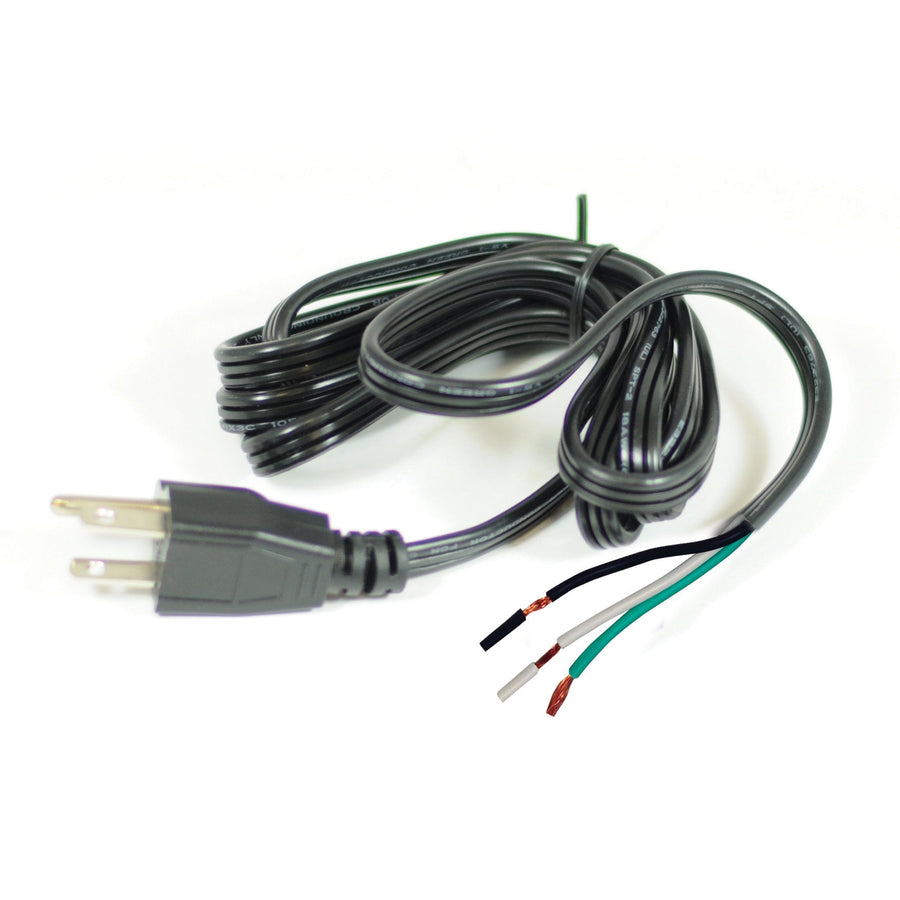 Nora NUA-804B 72 inch Hardwire Power Cord for NUD-88 & NUDTW-88, Black Finish