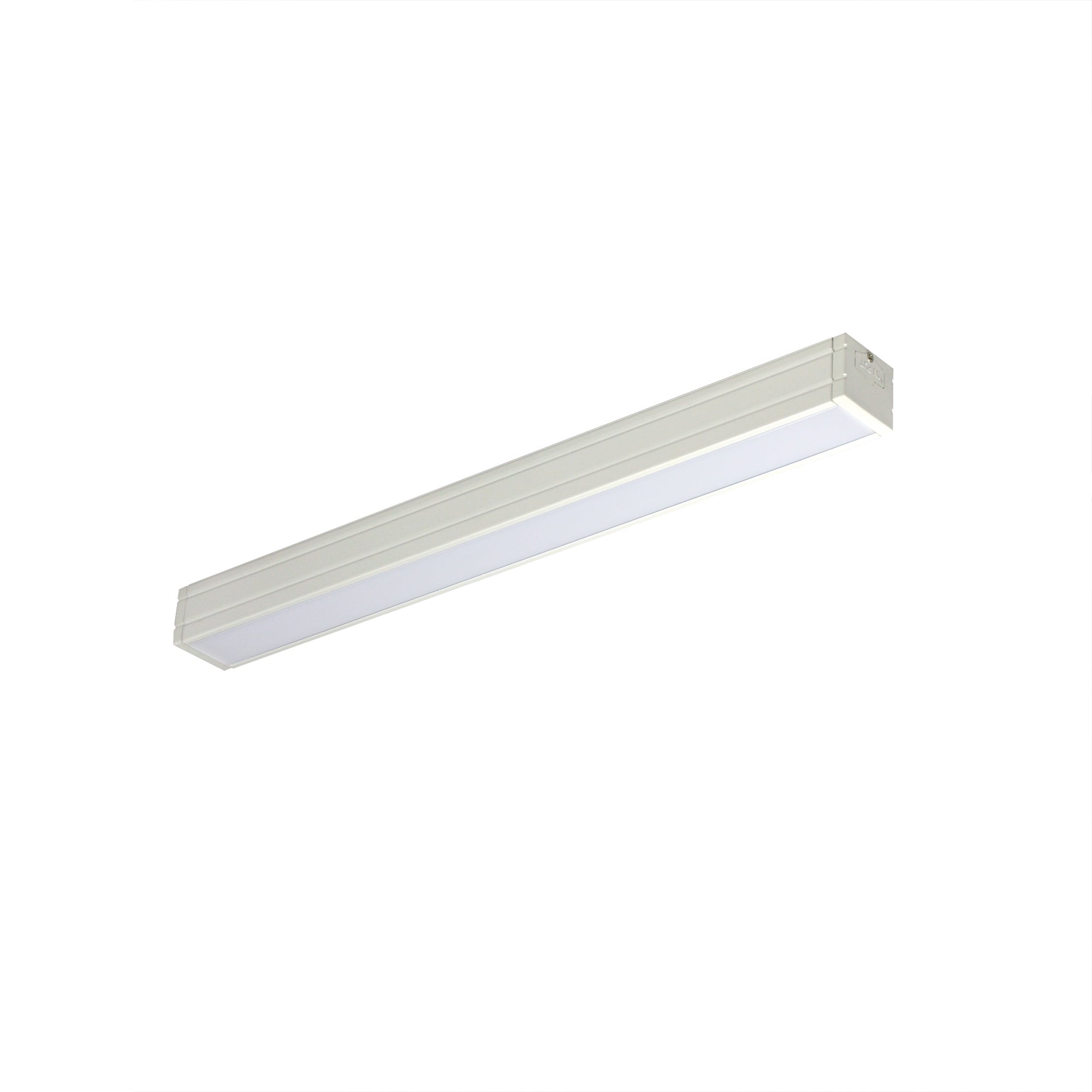 Nora NUD-6818/27W 18 inch Bravo FROST LED Linear, 500lm/ft, 10W, 2700K, White Finish