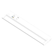 Nora NUDA-16TWMPW/USB 16 inch 120V Adjustable LEDUR Under Cabinet with Selectable CCT & USB Ports, Matte Powder White Finish