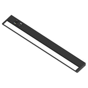 Nora NUDA-24TWB/USB 24 inch 120V Adjustable LEDUR Under Cabinet with Selectable CCT & USB Ports, Black Finish