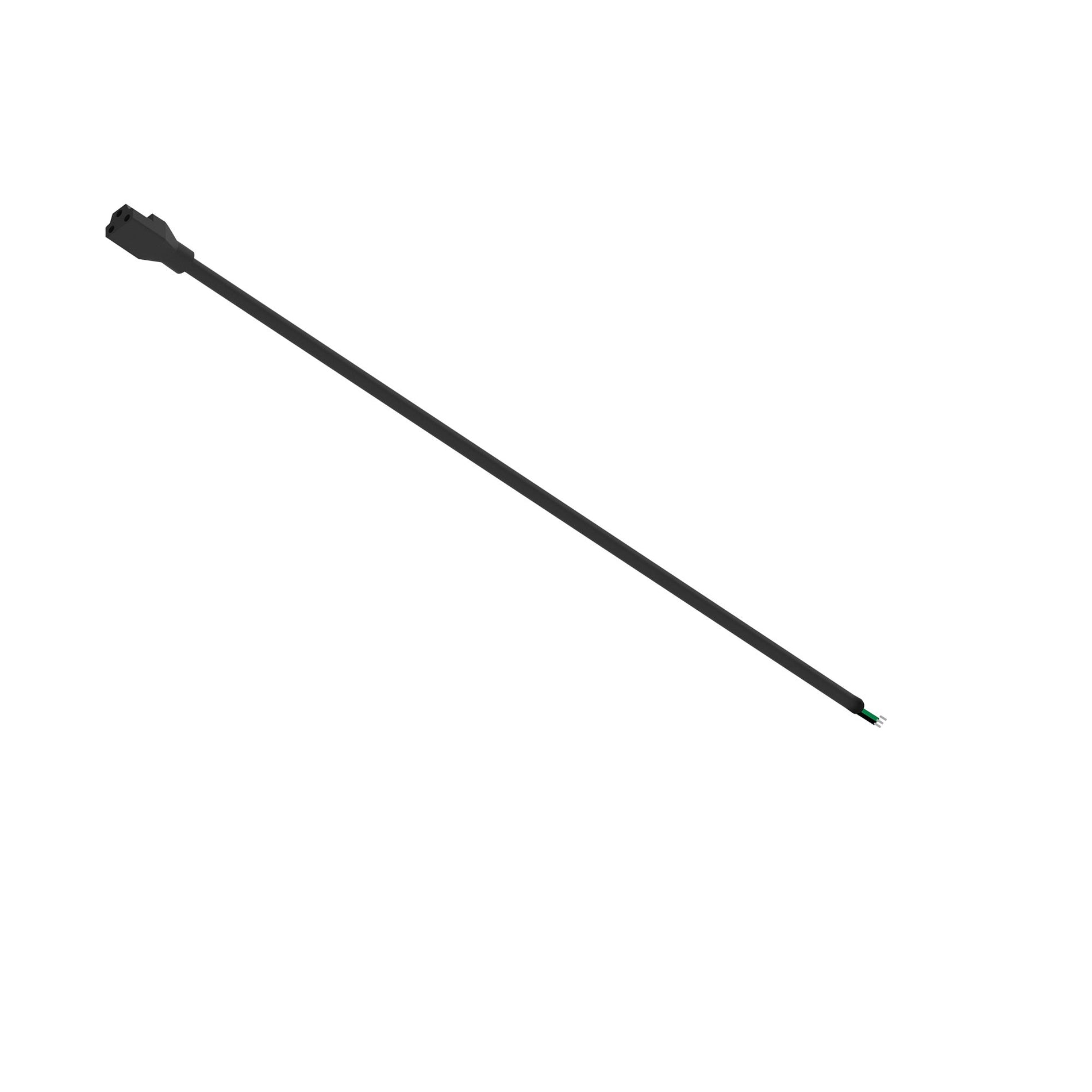Nora NUDA-HW72B 72 inch Hardwire Power Cord for NUDA, Black Finish