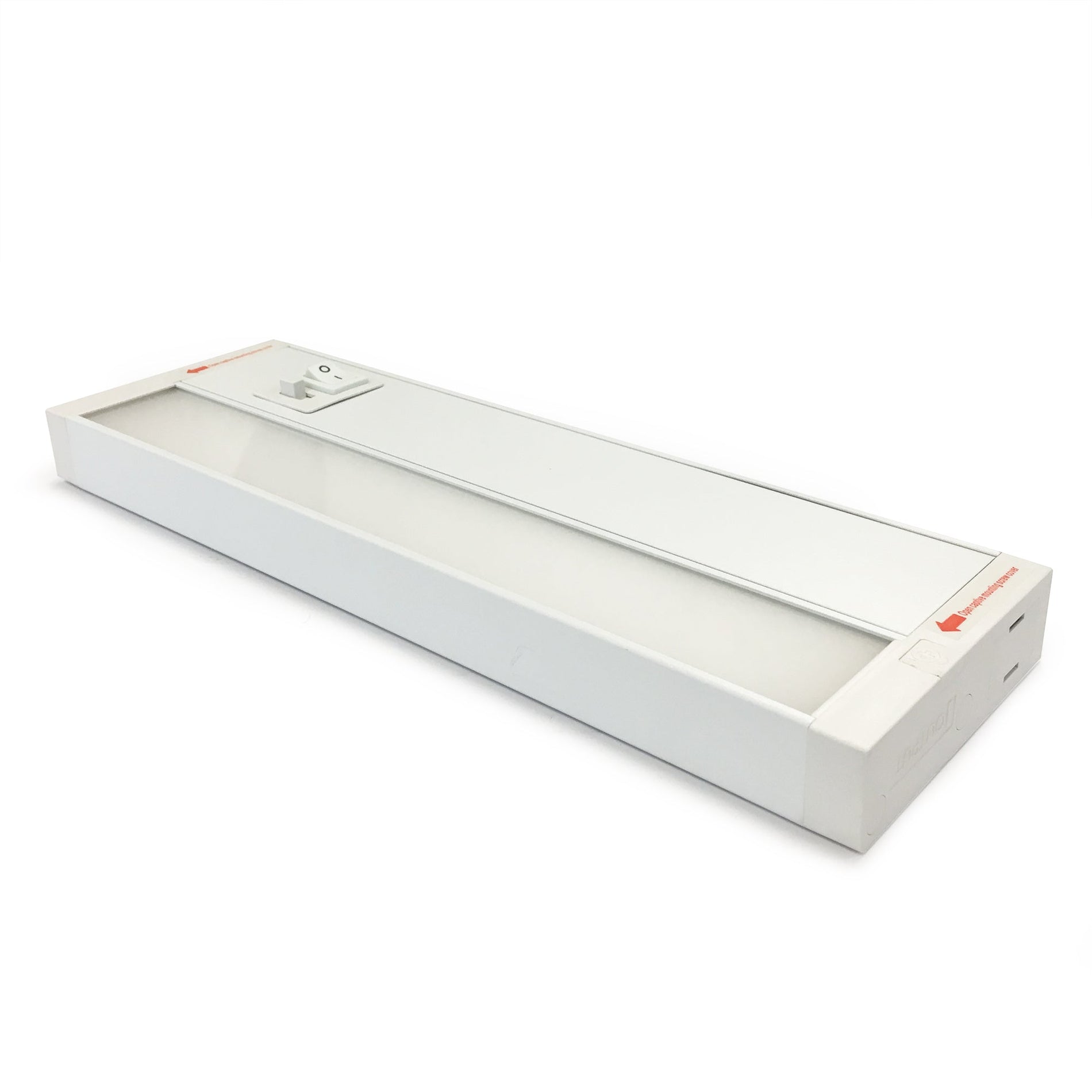 Nora Lighting NUDTW-8808/WH — 8" LEDUR Under Cabinet with Selectable CCT (27K/30K/35K), White Finish
