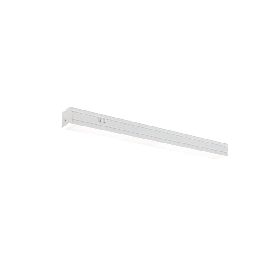 Nora NUDTW-9816/W 16 inch Bravo FROST LED Linear with Selectable CCT (30K/35K/40K), White Finish