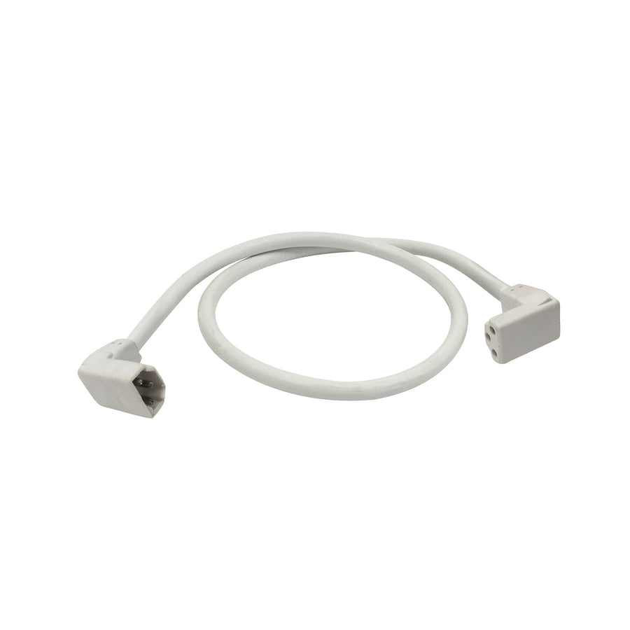 Nora NULSA-218-90 18 inch 90 Degree Jumper Cable for NULS, White Finish