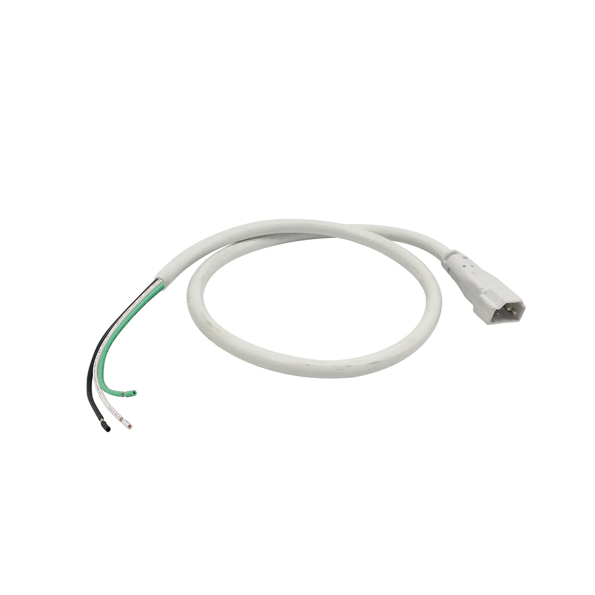 Nora NULSA-272-HWC 72 inch Hardwire Power Cord for NULS, White Finish
