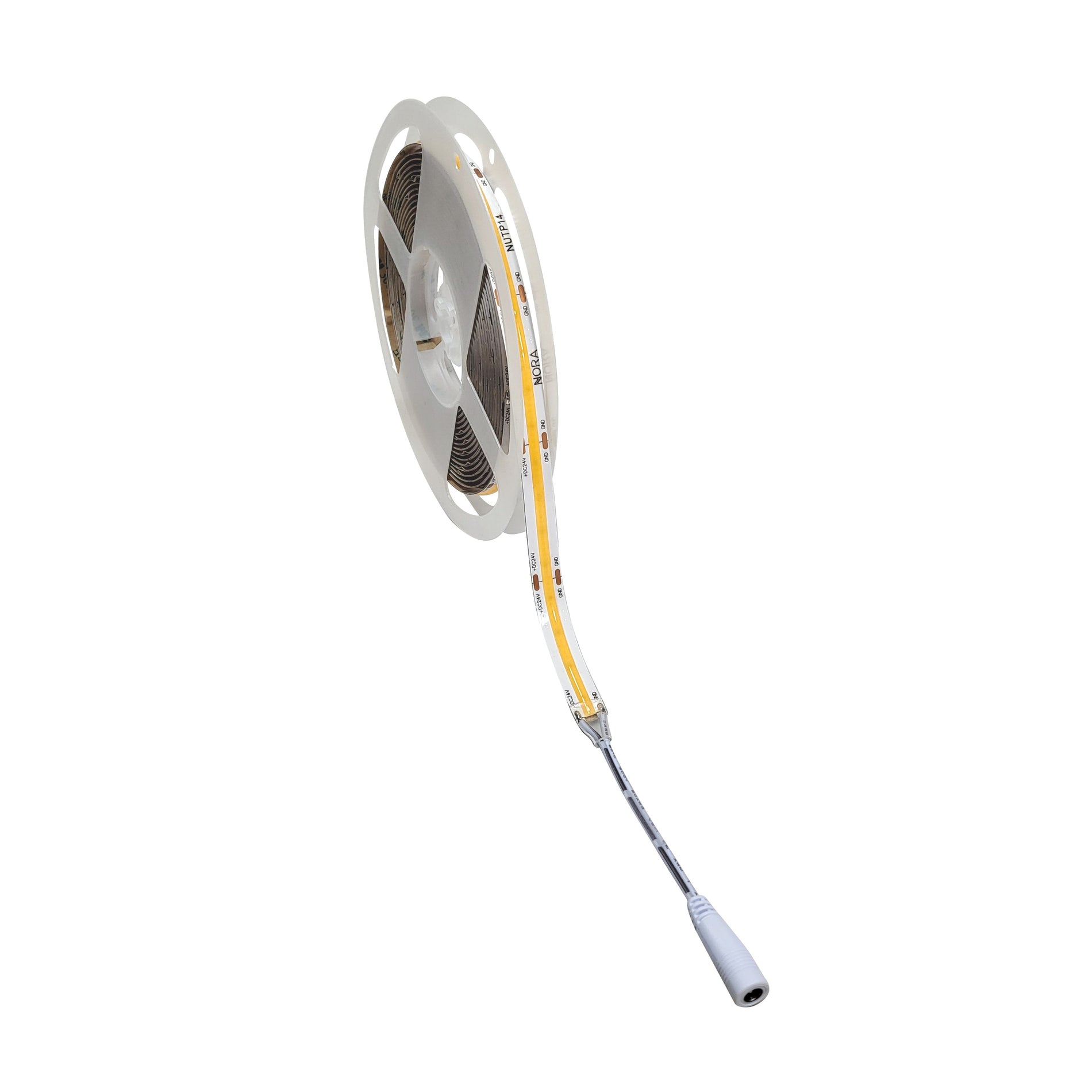 Nora NUTP15-COB24CV16-940 16.4-ft COB LED LED Tape Light Roll, 24V, 210lm / 2.4W per foot, 90+ CRI, 4000K