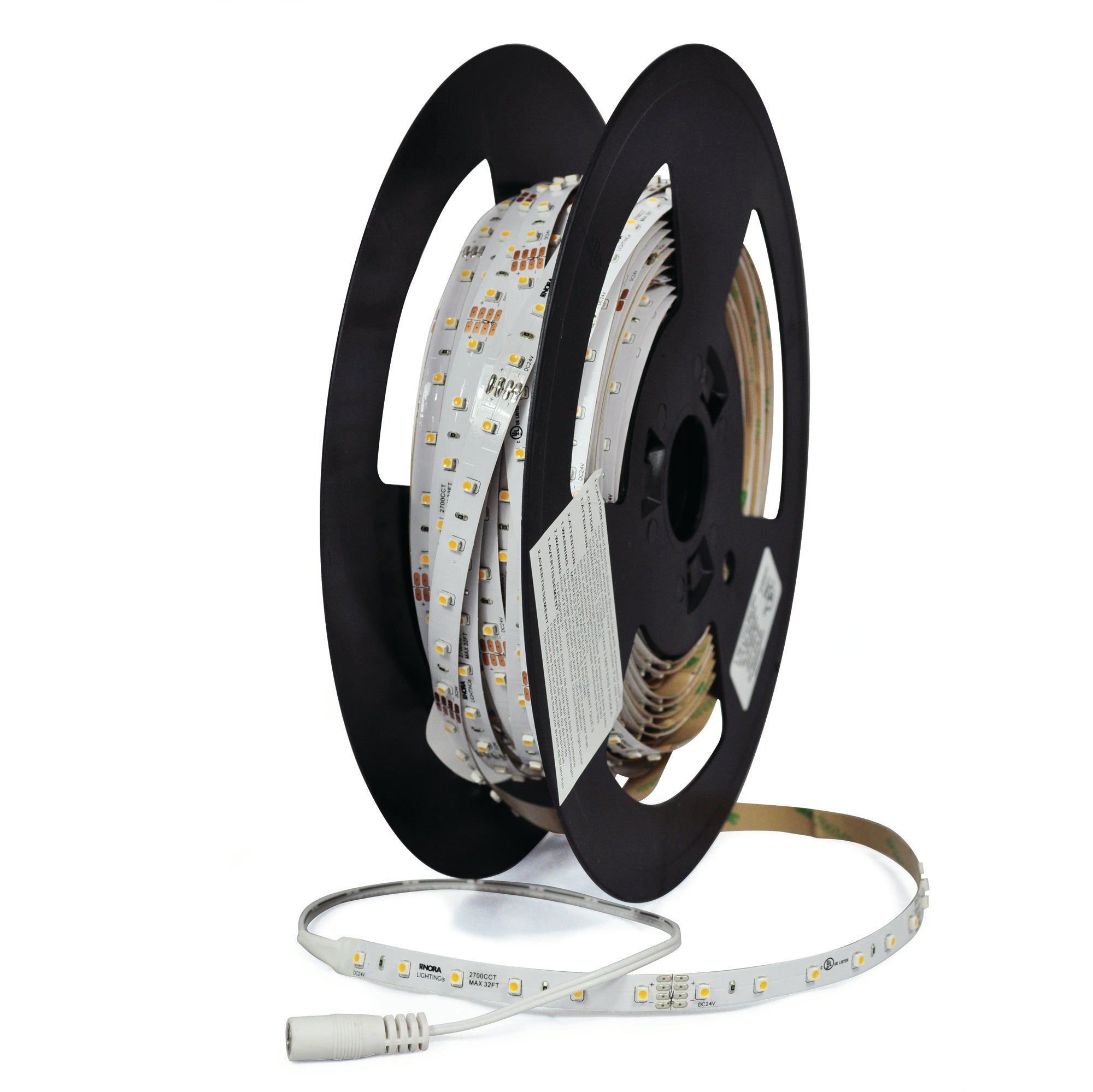 Nora NUTP71-WFTLED927 Standard Custom Cut 24V Continuous LED LED Tape Light, 80lm / 1.5W per foot, 2700K, 90+ CRI