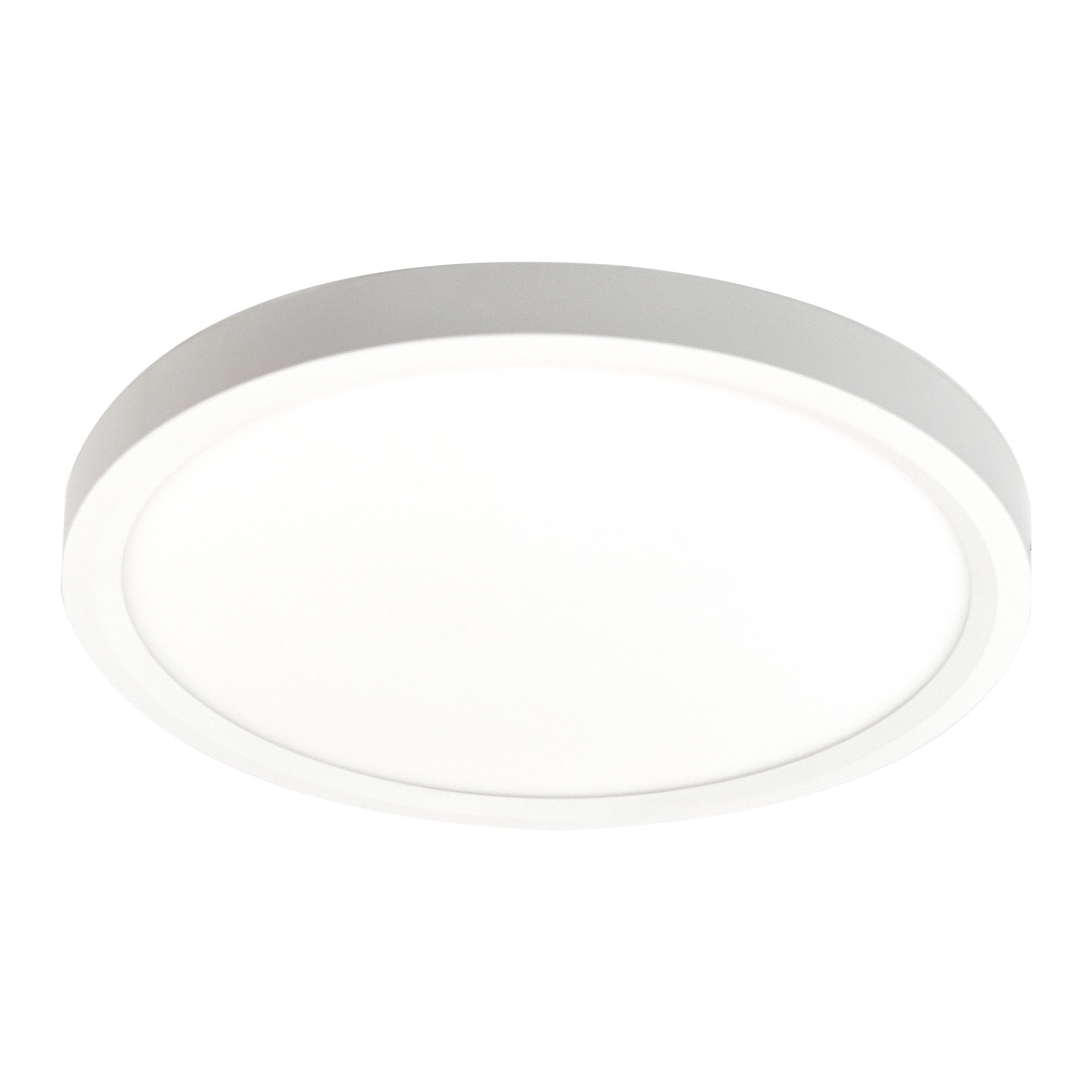 Nora NWELO-11R40WLE4 11 inch wELO LED Surface Mount, 1588lm / 15W, 4000K, 80+ CRI, 120-277V; 0-10V, White