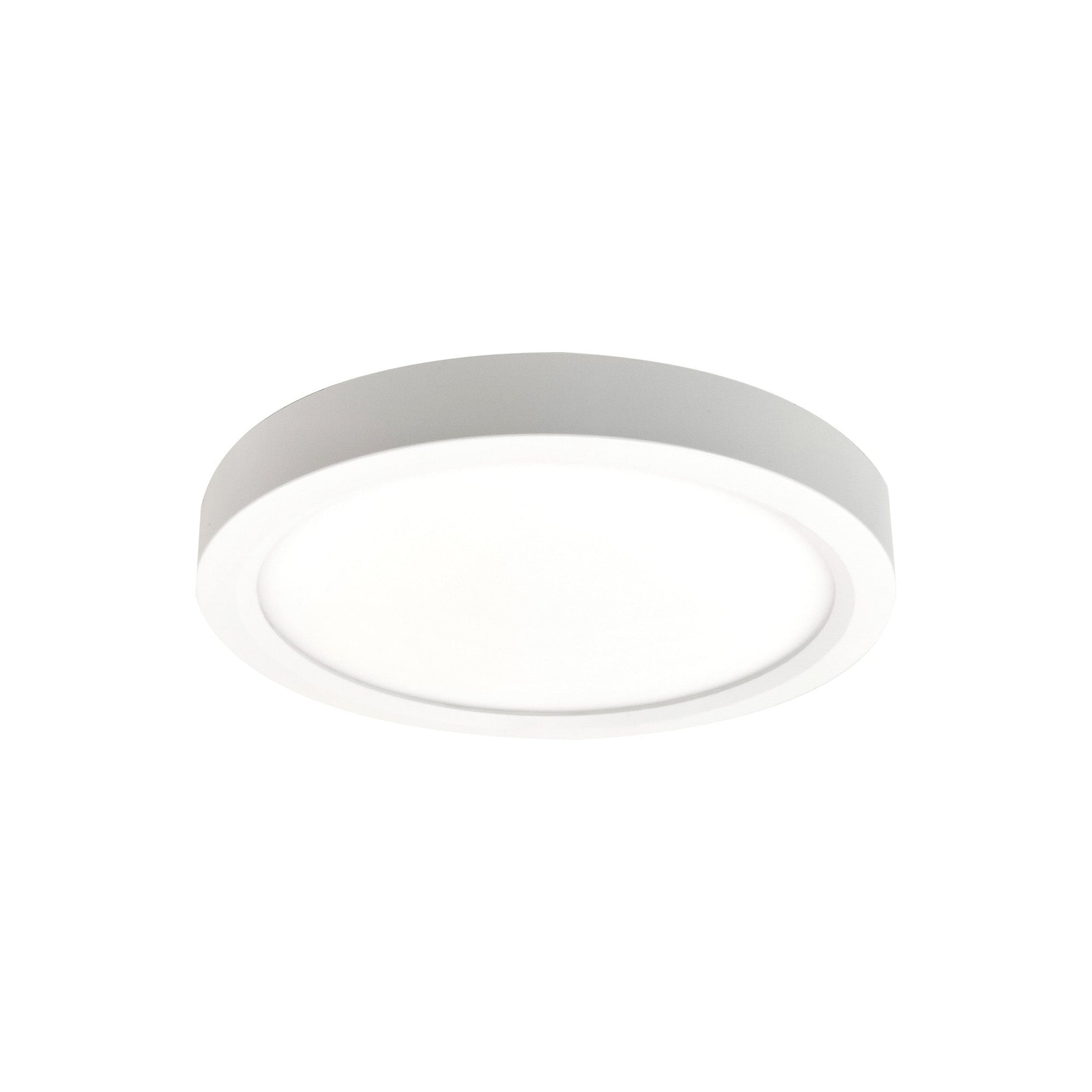 Nora NWELO-8R27WLE4 8 inch wELO LED Surface Mount, 1079lm / 10W, 2700K, 80+ CRI, 120-277V; 0-10V, White