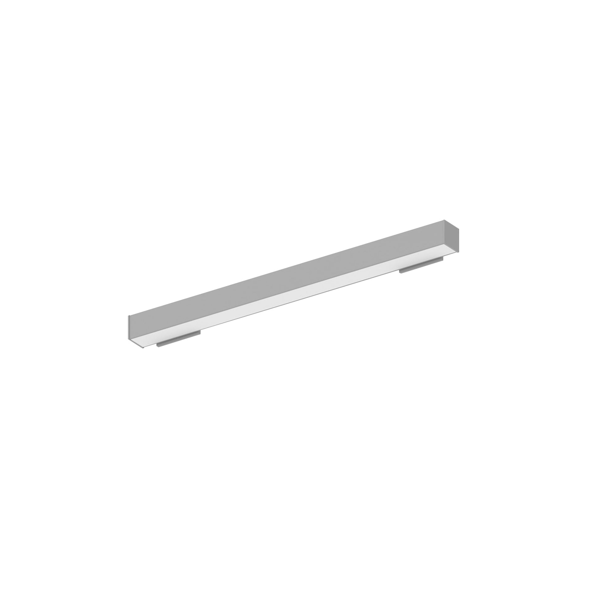Nora NWLIN-21030A/L2-R2 2 ft L-Line LED Wall Mount Linear, 2100lm / 3000K, 2 inchx4 inch Left Plate & 2 inchx4 inch Right Plate, Aluminumminum Finish