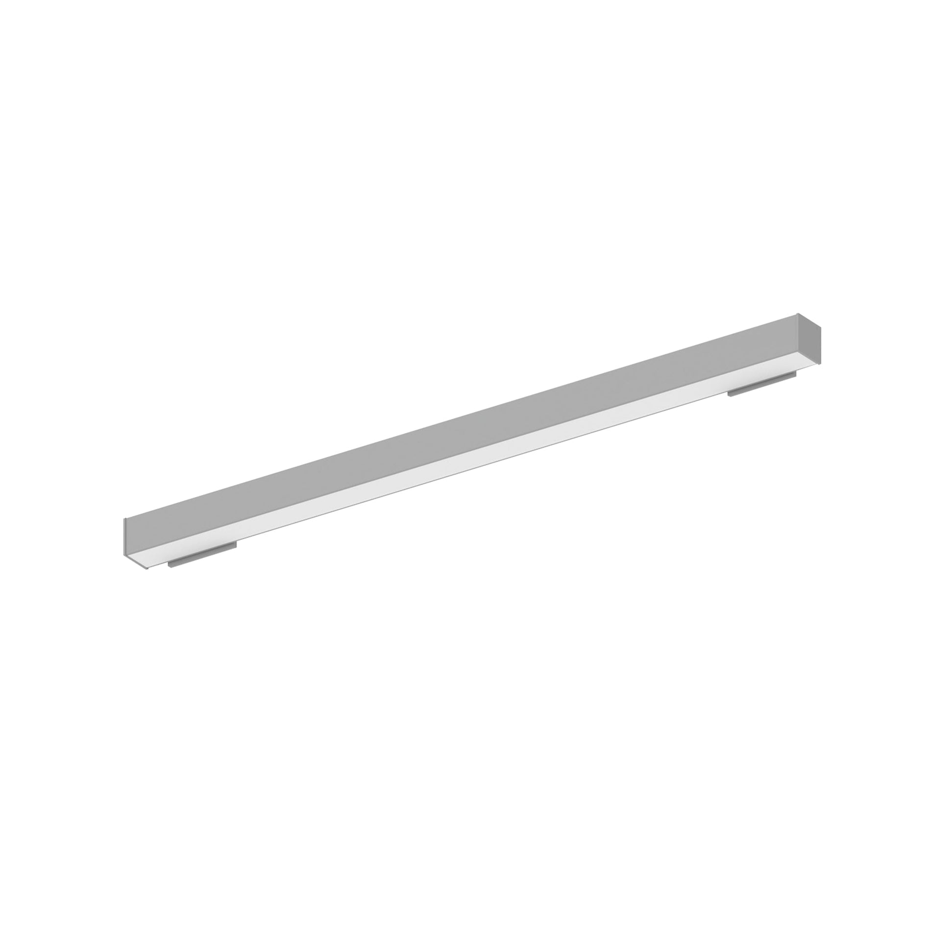 Nora NWLIN-41040A/L2-R2P 4 ft L-Line LED Wall Mount Linear, 4200lm / 4000K, 2 inchx4 inch Left Plate & 2 inchx4 inch Right Plate, Right Power Feed, Aluminumminum Finish