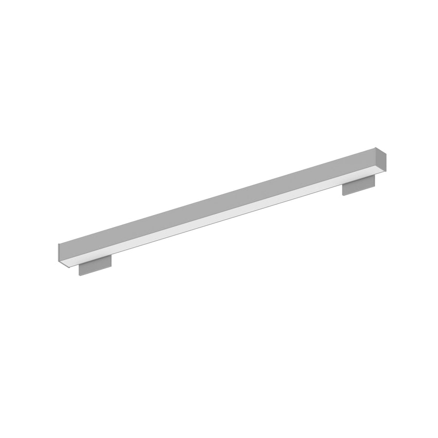 Nora NWLIN-41030A/L4-R4P 4 ft L-Line LED Wall Mount Linear, 4200lm / 3000K, 4 inchx4 inch Left Plate & 4 inchx4 inch Right Plate, Right Power Feed, Aluminumminum Finish