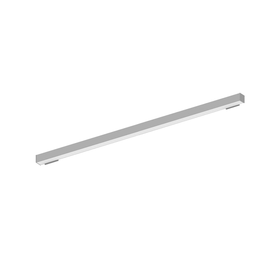 Nora NWLIN-81030A/L2P-R2 8 ft L-Line LED Wall Mount Linear, 8400lm / 3000K, 2 inchx4 inch Left Plate & 2 inchx4 inch Right Plate, Left Power Feed, Aluminumminum Finish