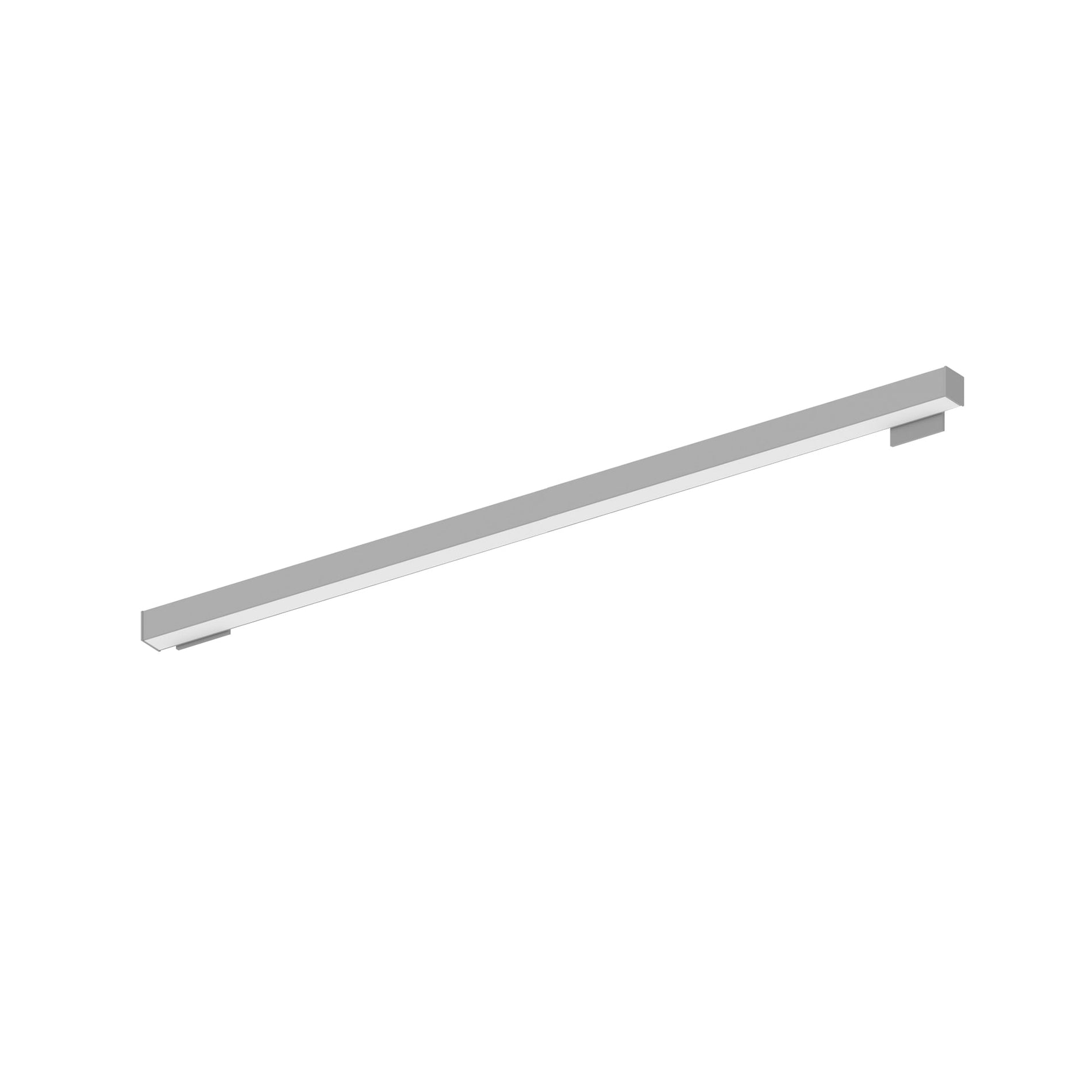 Nora NWLIN-81030A/L2-R4 8 ft L-Line LED Wall Mount Linear, 8400lm / 3000K, 2 inchx4 inch Left Plate & 4 inchx4 inch Right Plate, Aluminumminum Finish