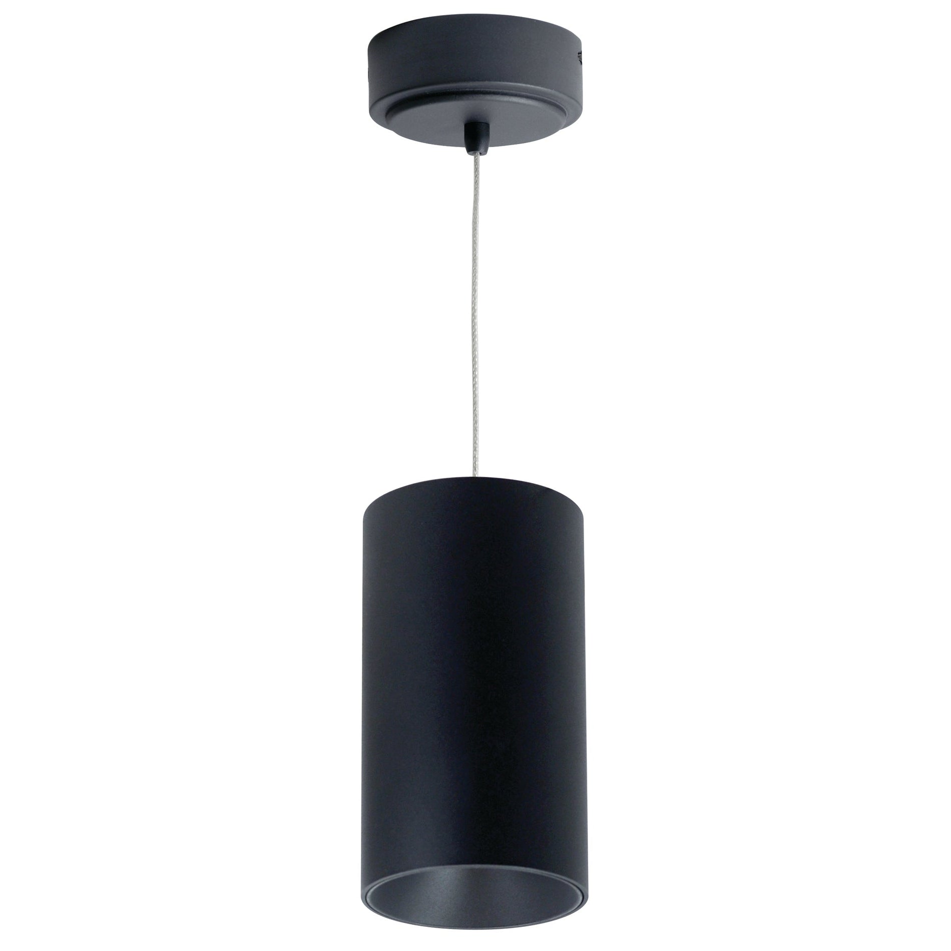 Nora NYLM-3C35XBBLE4 3 inch iLENE Cable Mount Mini Cylinder, 1500lm, 30W, 3500K, Black, 120V Triac/ELV/0-10V & 277V 0-10V Dimming