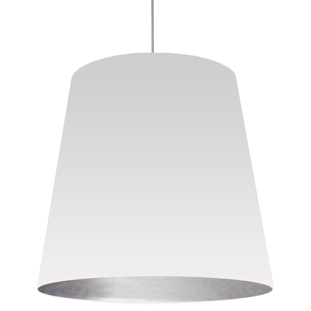 Dainolite OVERSIZED DRUM OD-XL-691 Pendant Modern - Polished Chrome