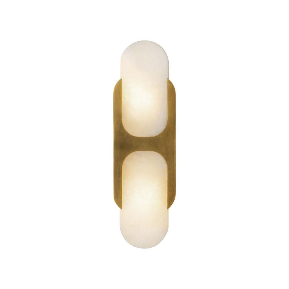 Alora Lighting ODIN WV357214VBAR Bathroom Fixture - Vintage Brass