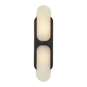 Odin 17-in Urban Bronze/Alabaster Socket Wall Vanity