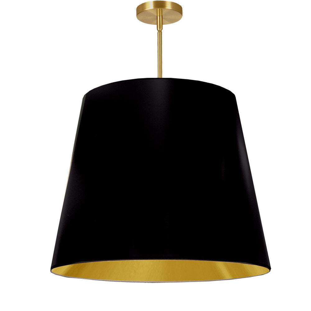 Dainolite OVERSIZED DRUM ODR-L-698 Pendant Modern - Aged Brass