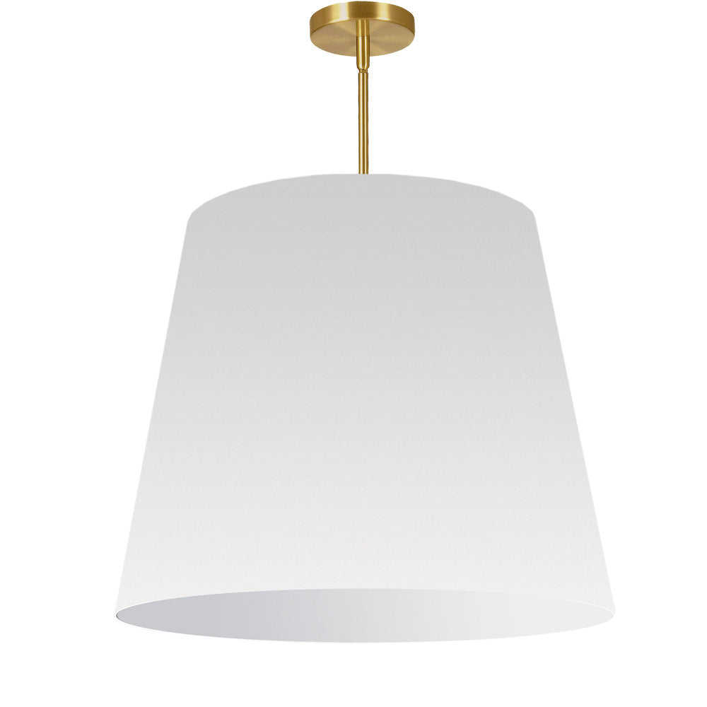 Dainolite OVERSIZED DRUM ODR-L-790 Pendant Modern - Aged Brass