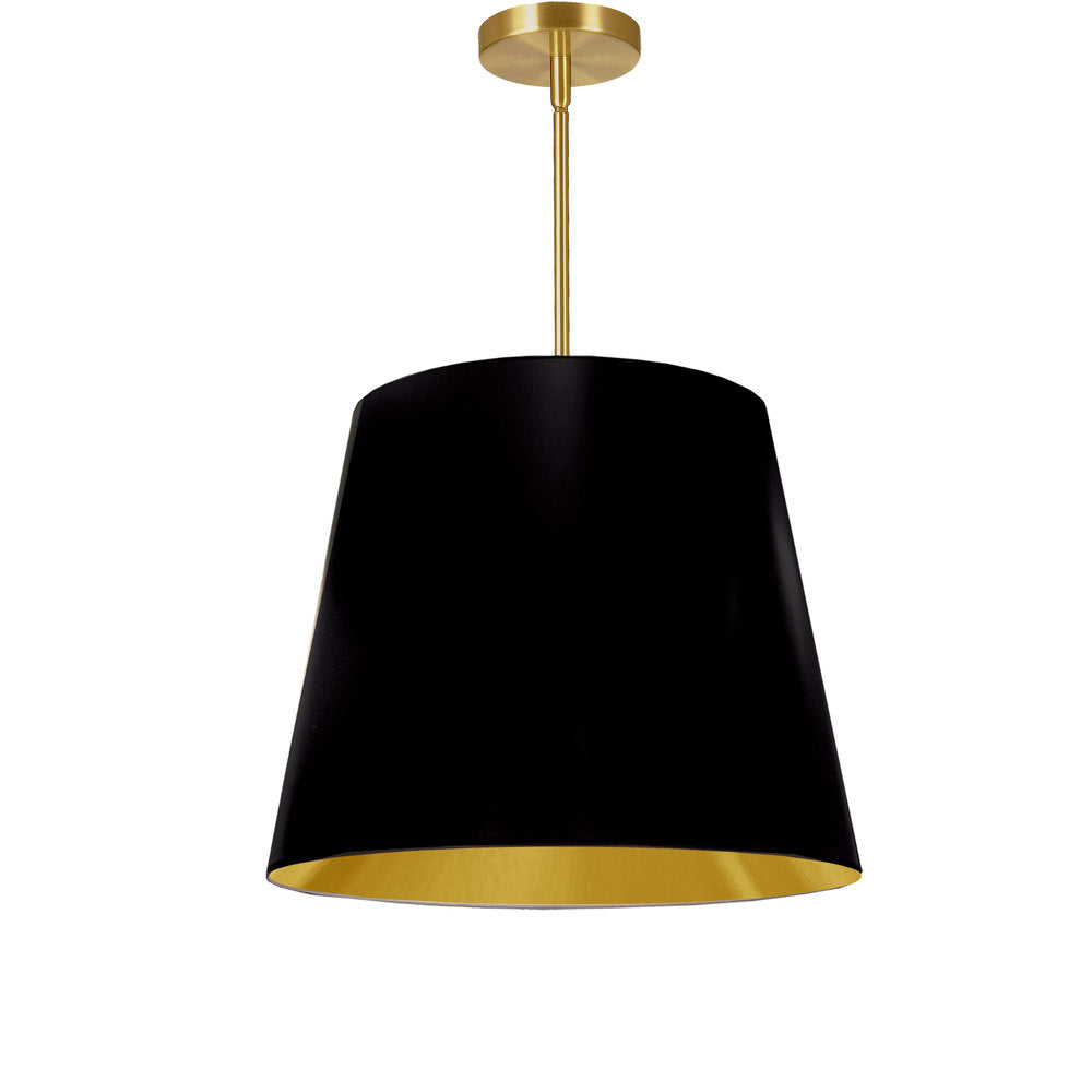 Dainolite OVERSIZED DRUM ODR-M-698 Pendant Modern - Aged Brass