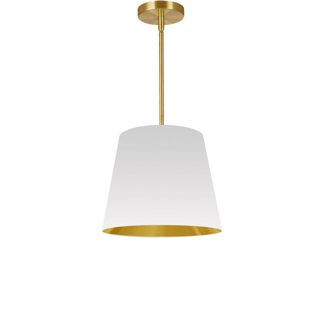 Dainolite OVERSIZED DRUM ODR-S-692 Pendant Modern - Aged Brass