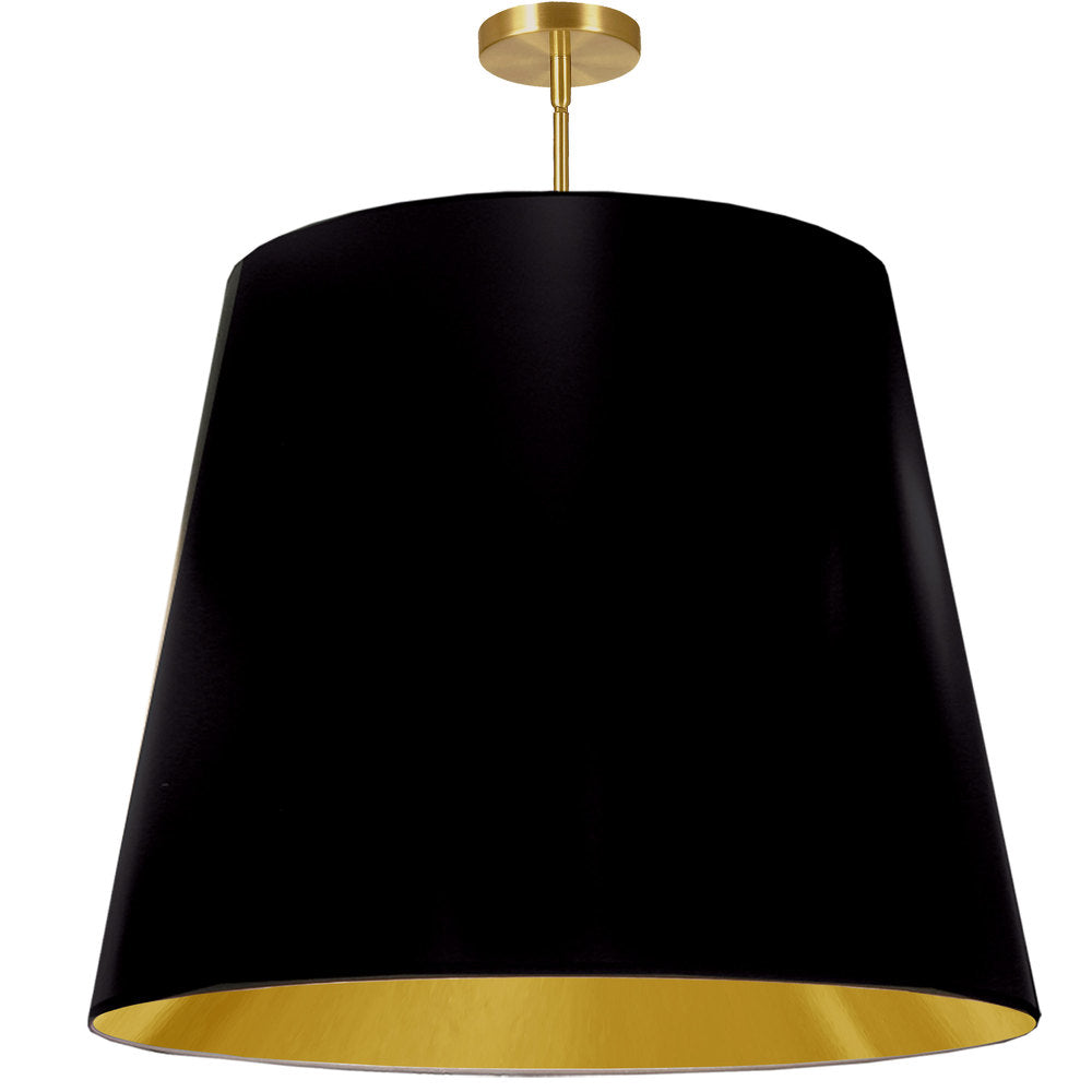 Dainolite OVERSIZED DRUM ODR-XL-698 Pendant Modern - Aged Brass